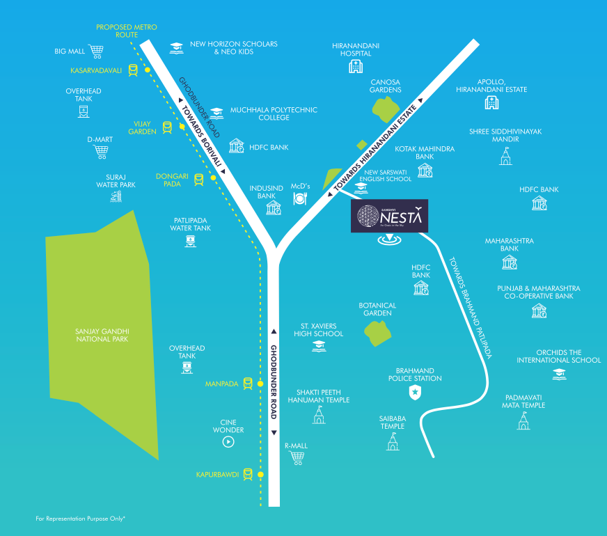 Sanghvi Nesta, Thane West — floor plan 2