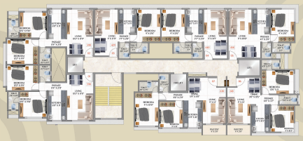 Adityaraj Central, Ghatkopar East — floor plan 1