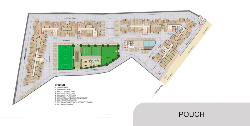 Thanekar Civic, Badlapur — floor plan 1