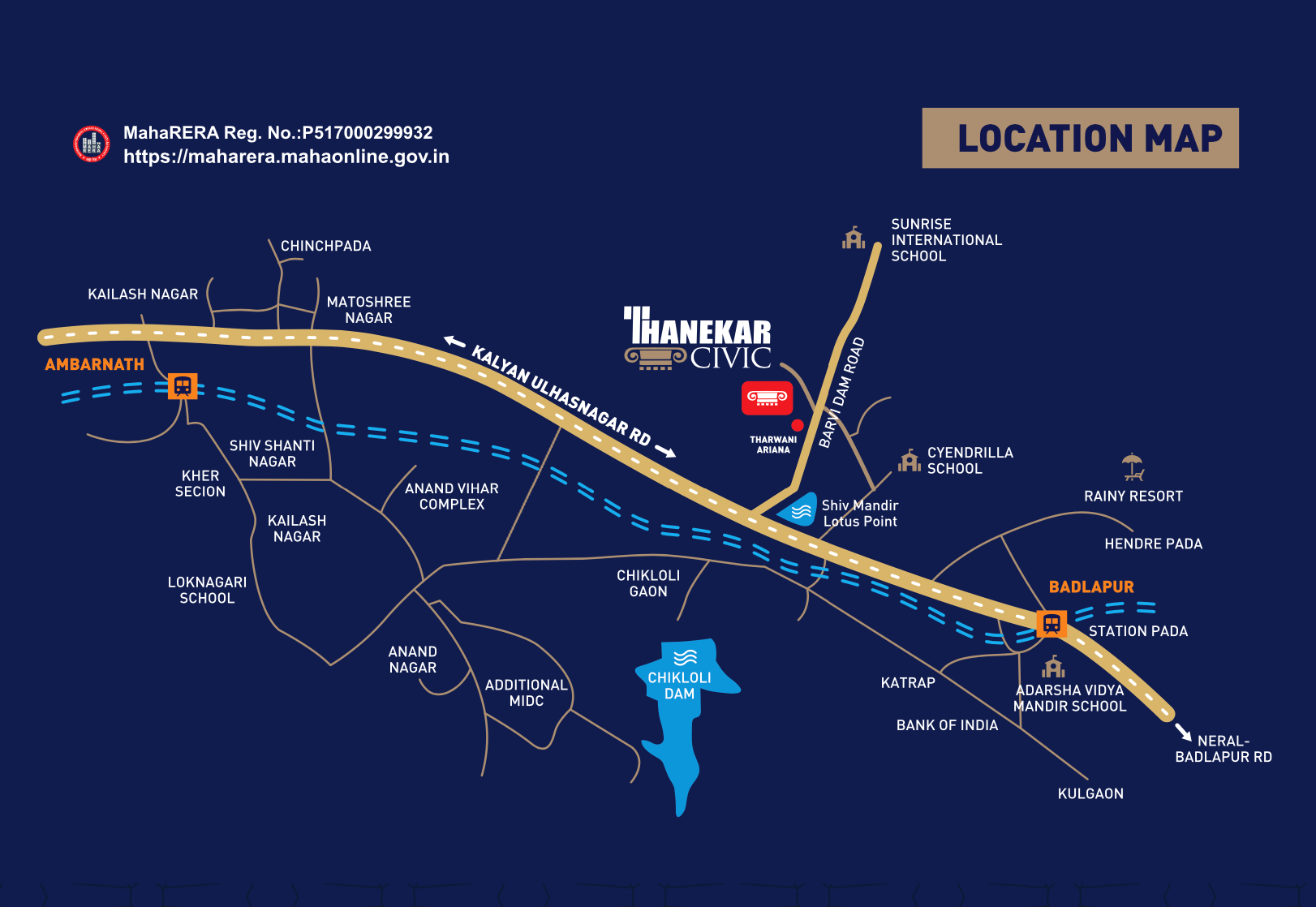 Thanekar Civic, Badlapur — floor plan 2