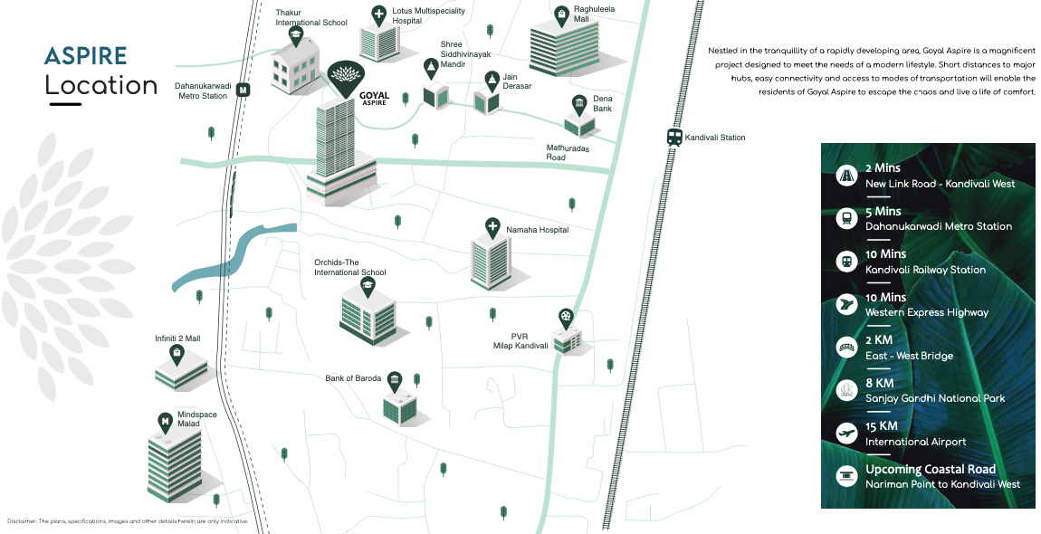 Goyal Aspire, Kandivali West — floor plan 2