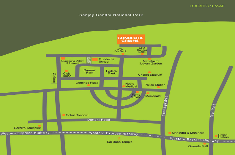 Gundecha Greens, Kandivali East — floor plan 2