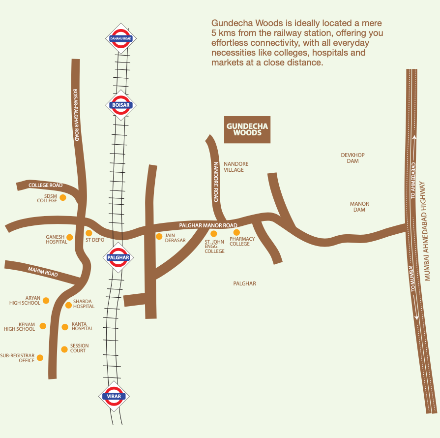 Gundecha Woods, Palghar — floor plan 2