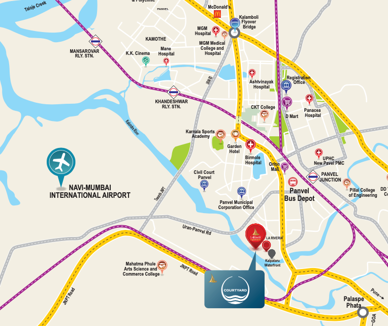 Courtyard, New Panvel — floor plan 2