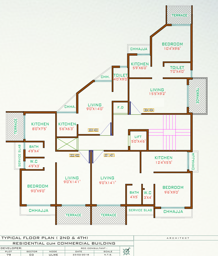Planet Horizon, Ulwe — floor plan 1