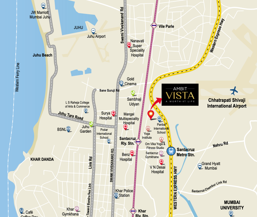 Ambit Vista, Santacruz East — floor plan 2