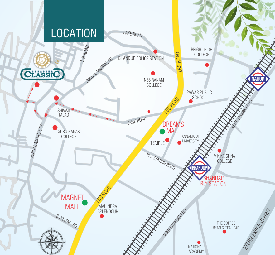 Shraddha Classic, Bhandup — floor plan 2