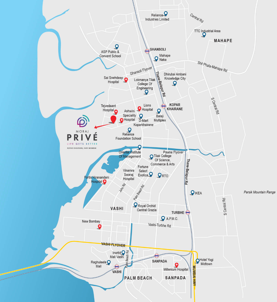 Moraj Prive, Koparkhairne — floor plan 2