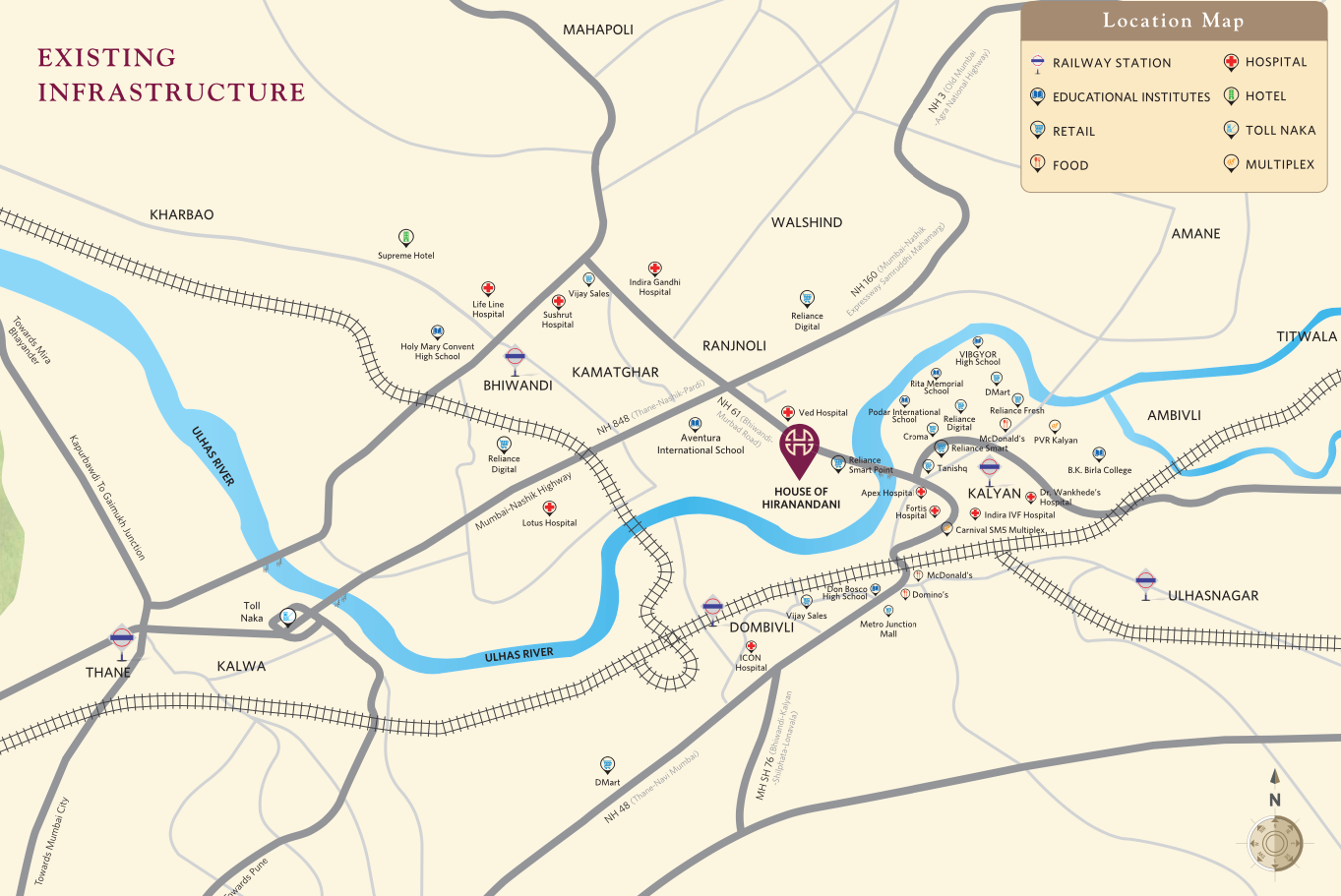 Hiranandani Woodspring, Kalyan — floor plan 2