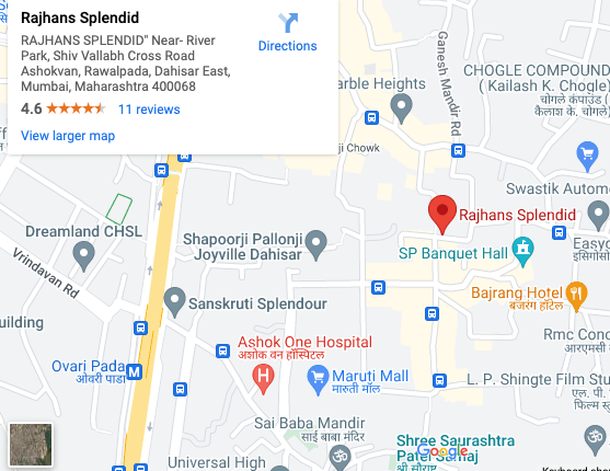 Rajhans Splendid, Dahisar East — floor plan 2