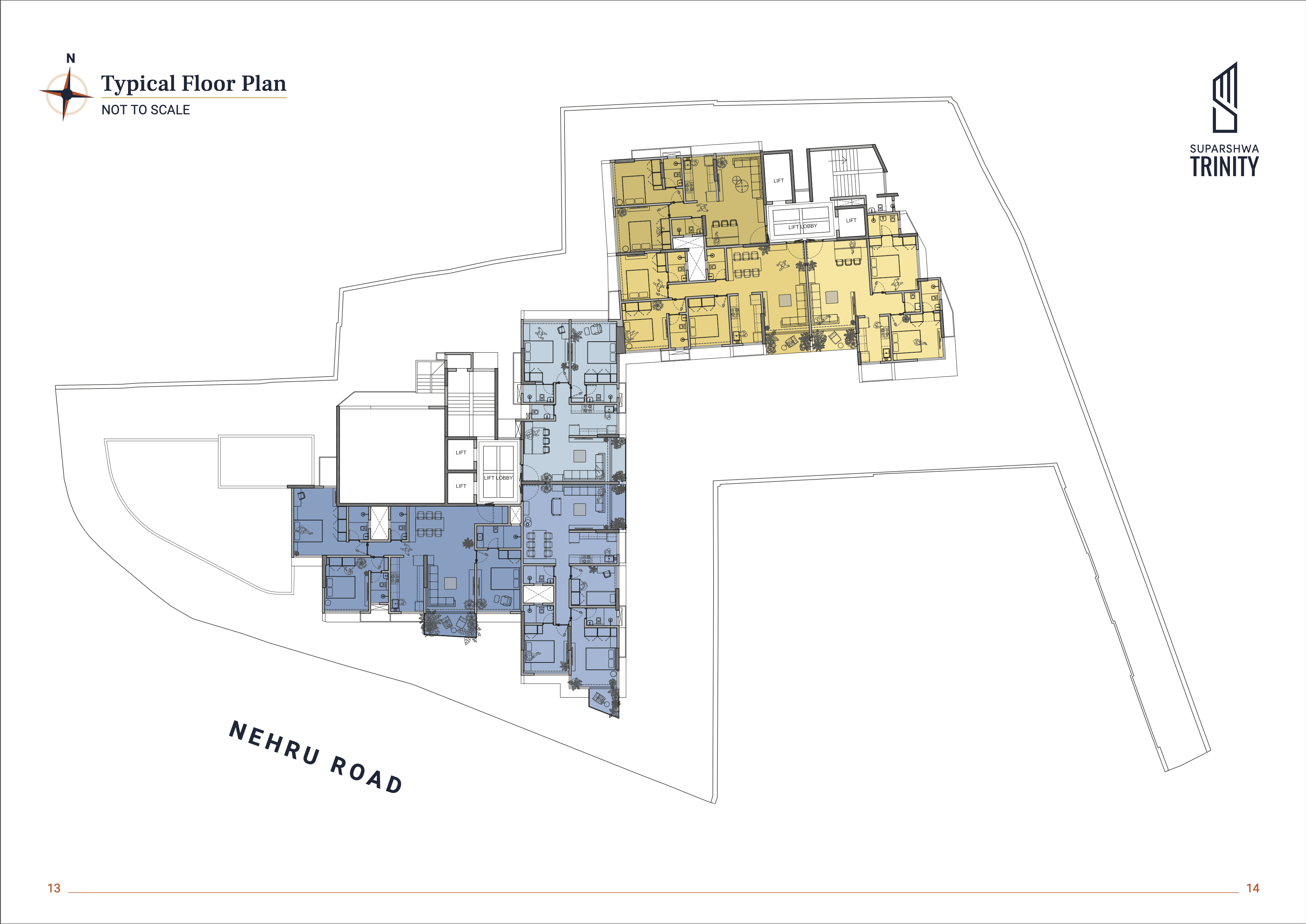 Suparshwa Trinity, Vile Parle East — floor plan 1