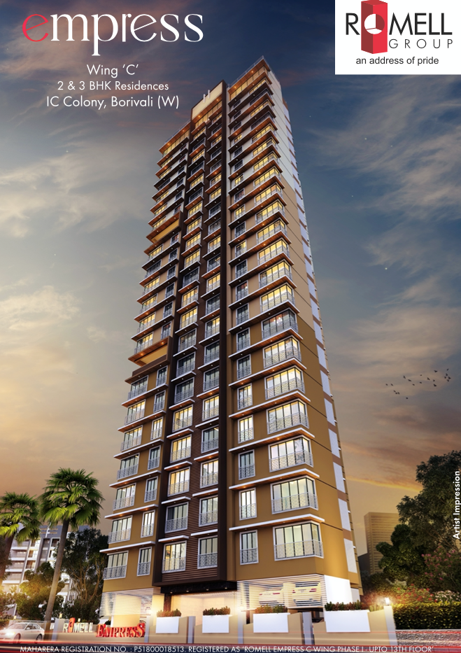Romell Empress C Wing Phase Iii - 18Th To 22Nd Floor