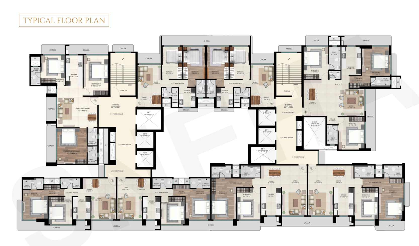 Codename Legacy, Mulund West — floor plan 1