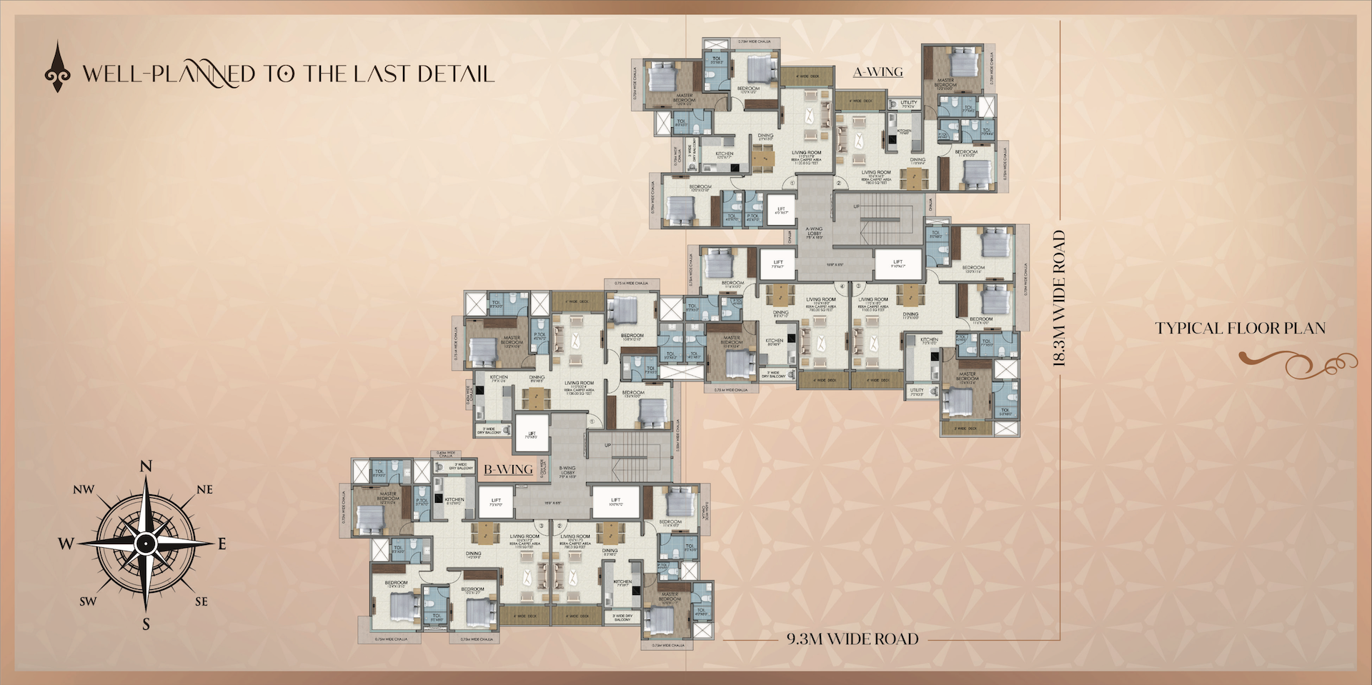 Lashkaria Indrasukh, Andheri West — floor plan 1