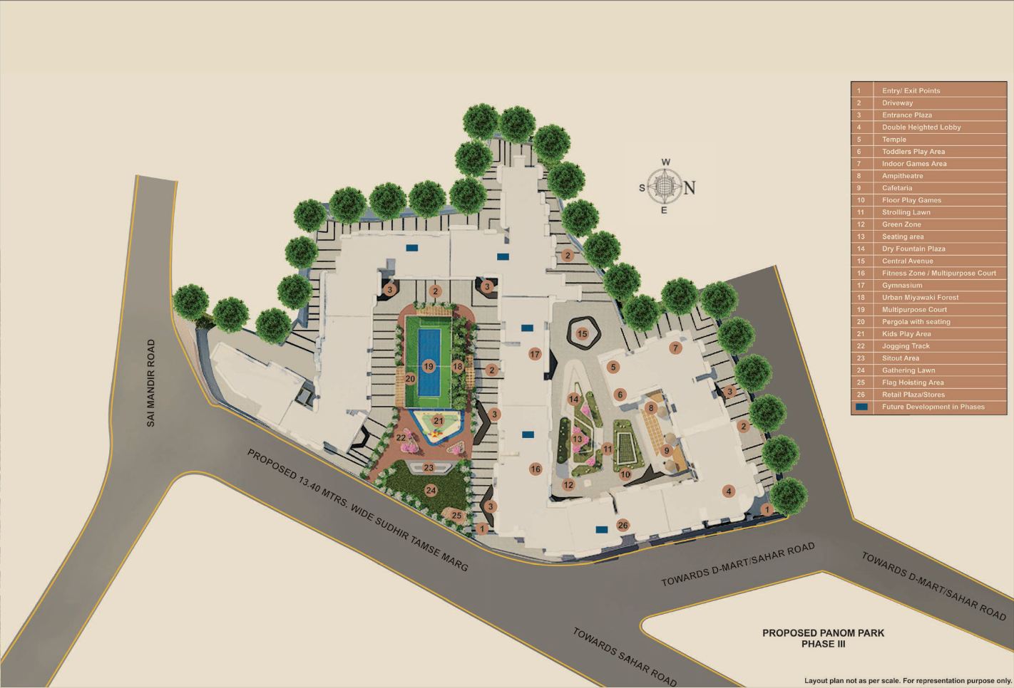 Parleshwar Aangan, Vile Parle East — floor plan 1