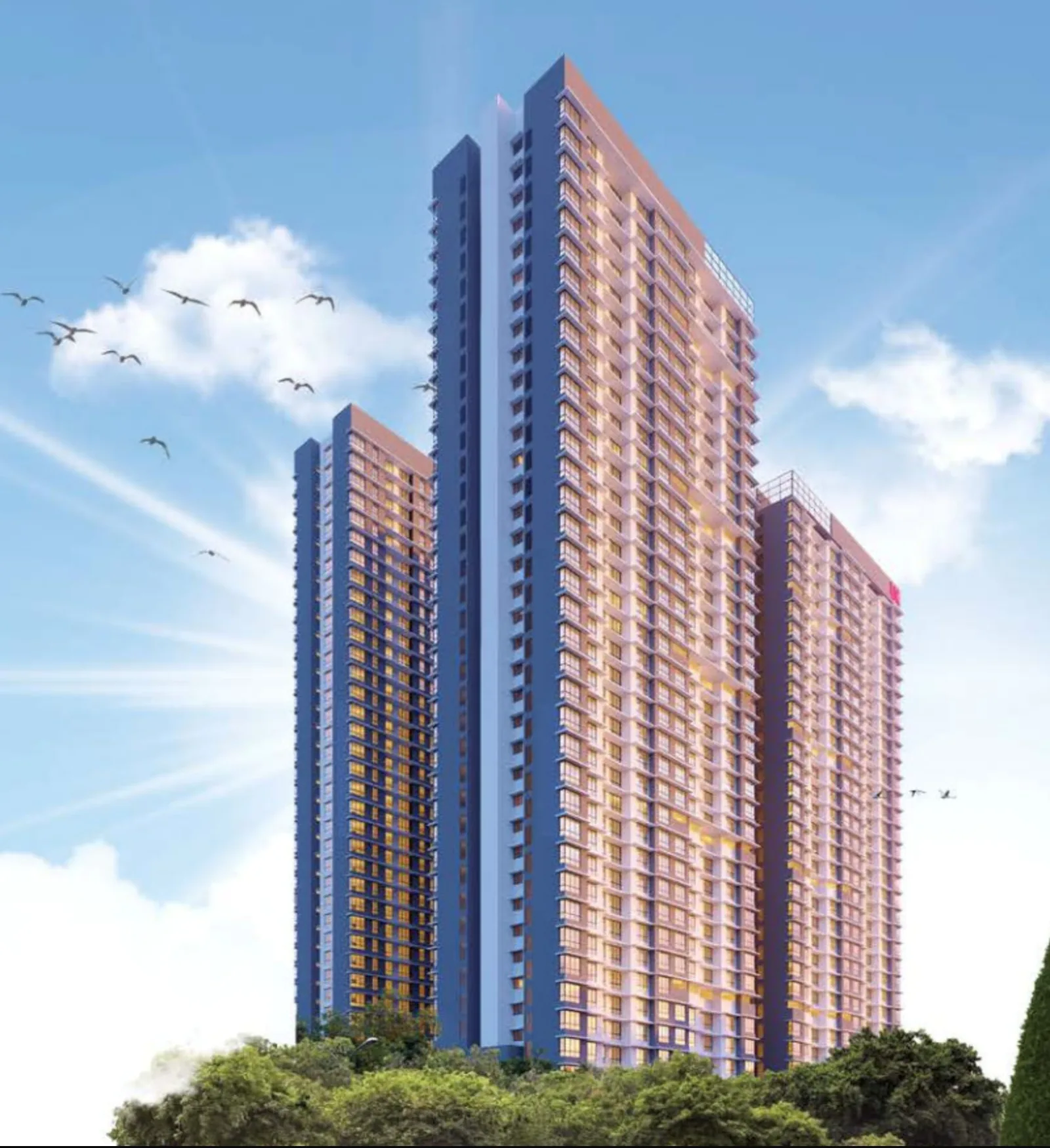 UK Luxecity - Tower E&F, Kandivali East