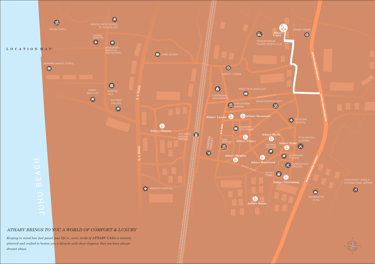 Atharv Casa, Vile Parle East — floor plan 2