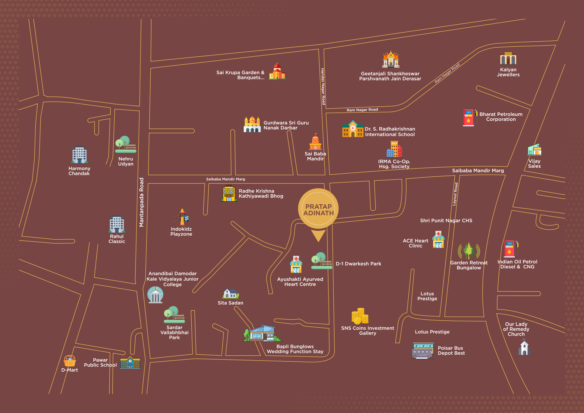 Pratap Adinath, Borivali West — floor plan 1