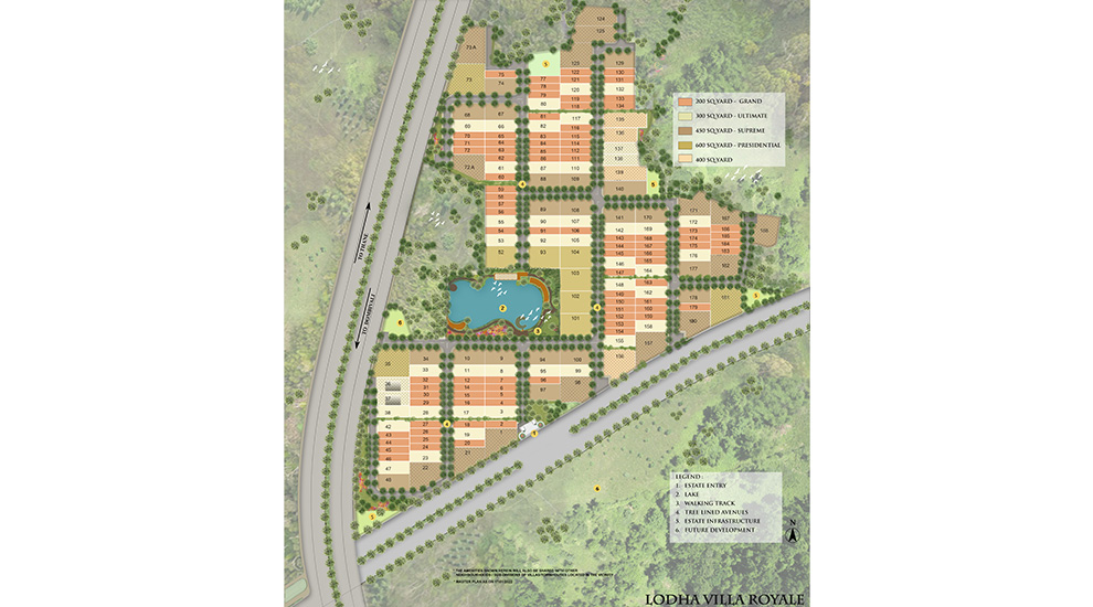 Codename One and Only, Thane West — floor plan 1