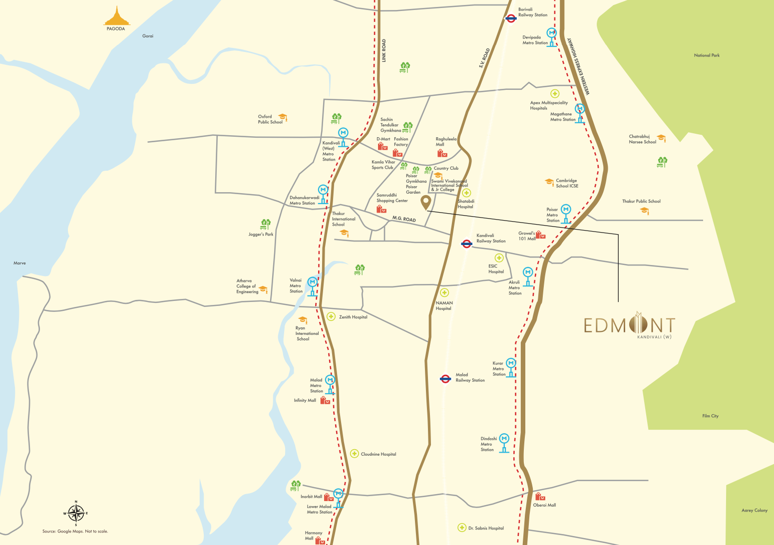 Sheth Edmont, Kandivali West — floor plan 2
