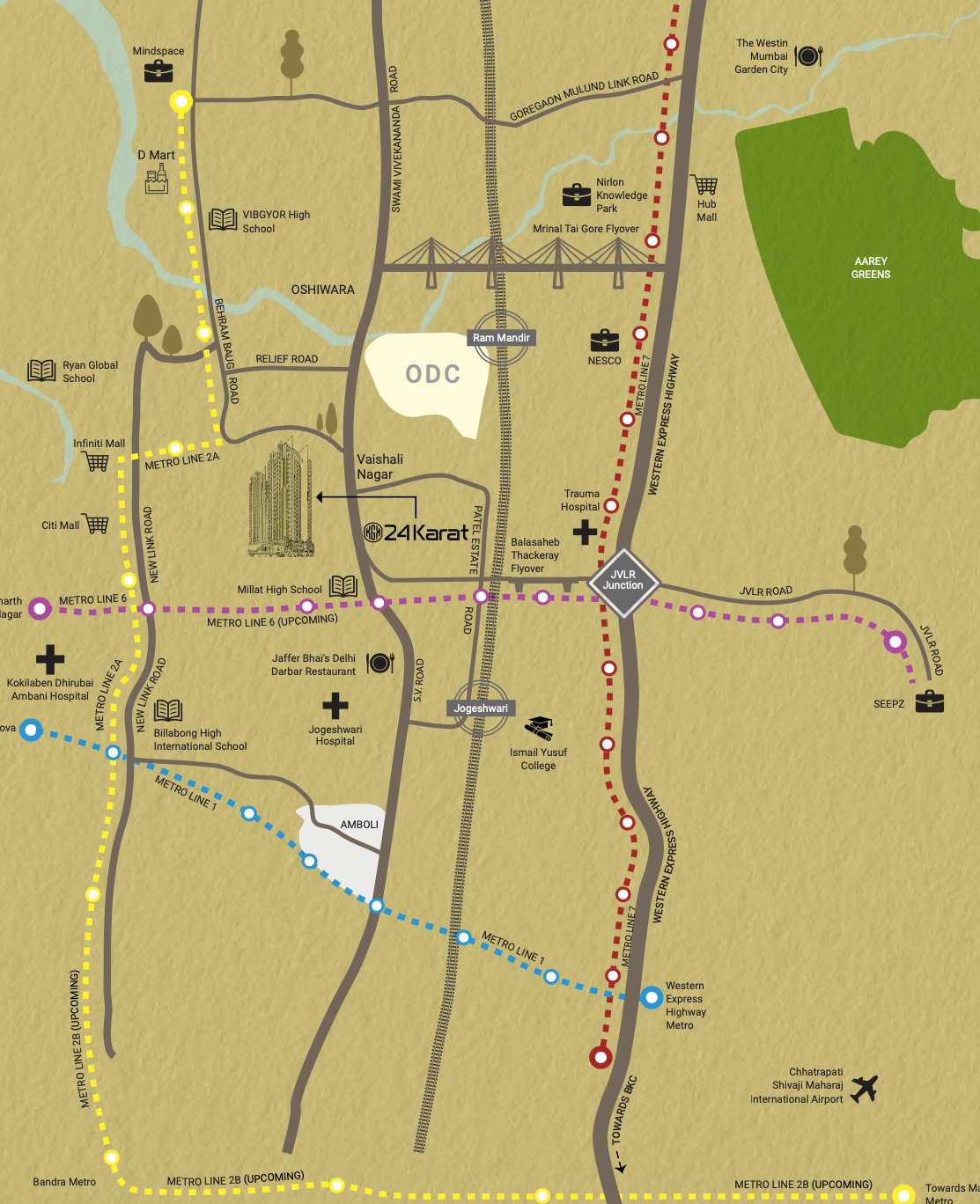 24 Karat, Jogeshwari West — floor plan 2