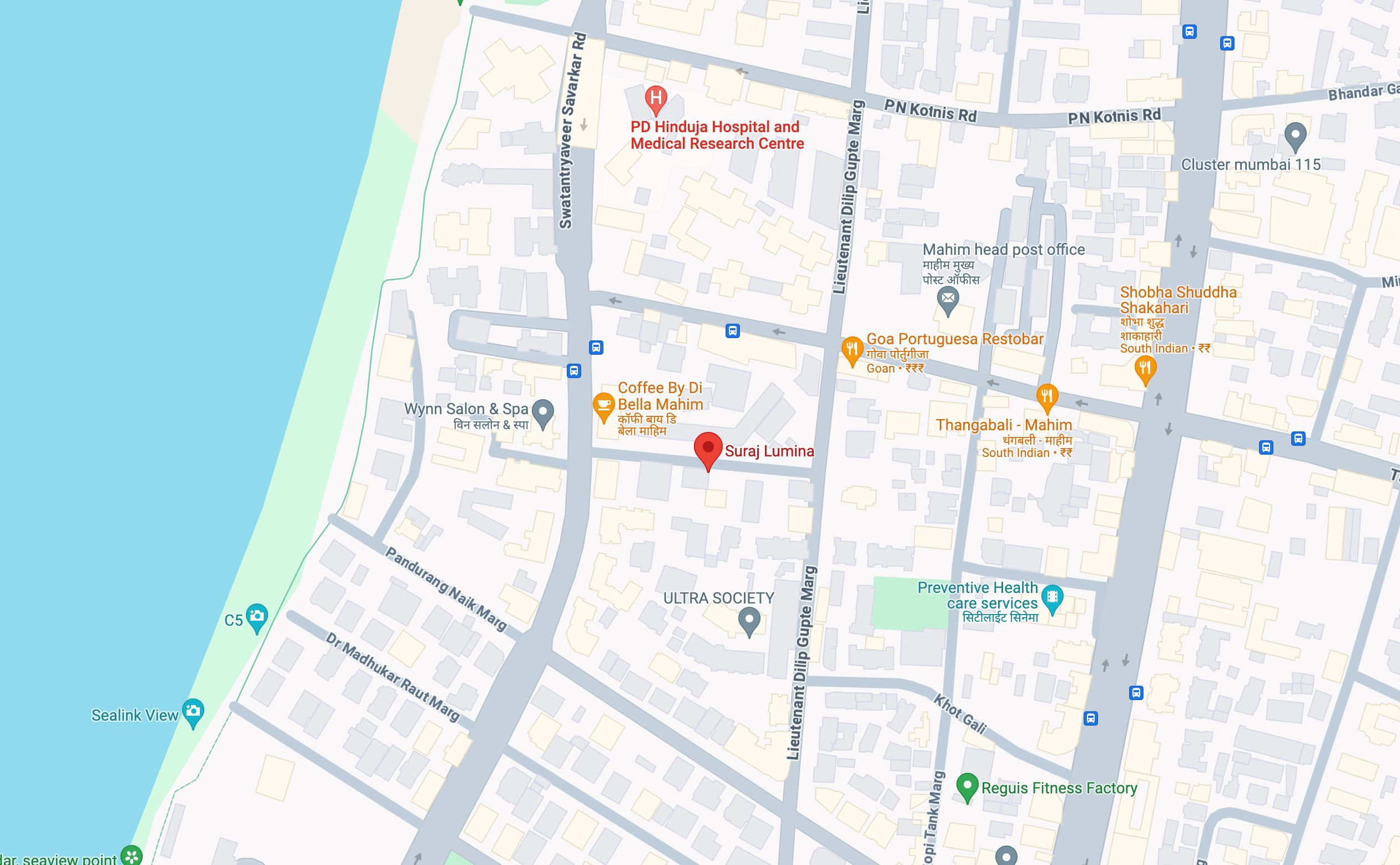 Suraj Lumina, Mahim — floor plan 2