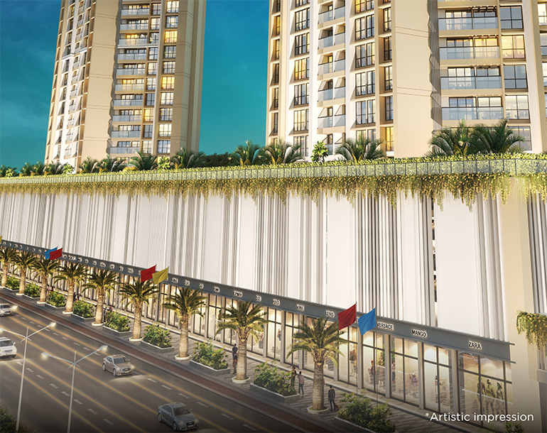 2 Semi-Furnished in Geecee Emerald , Kharghar