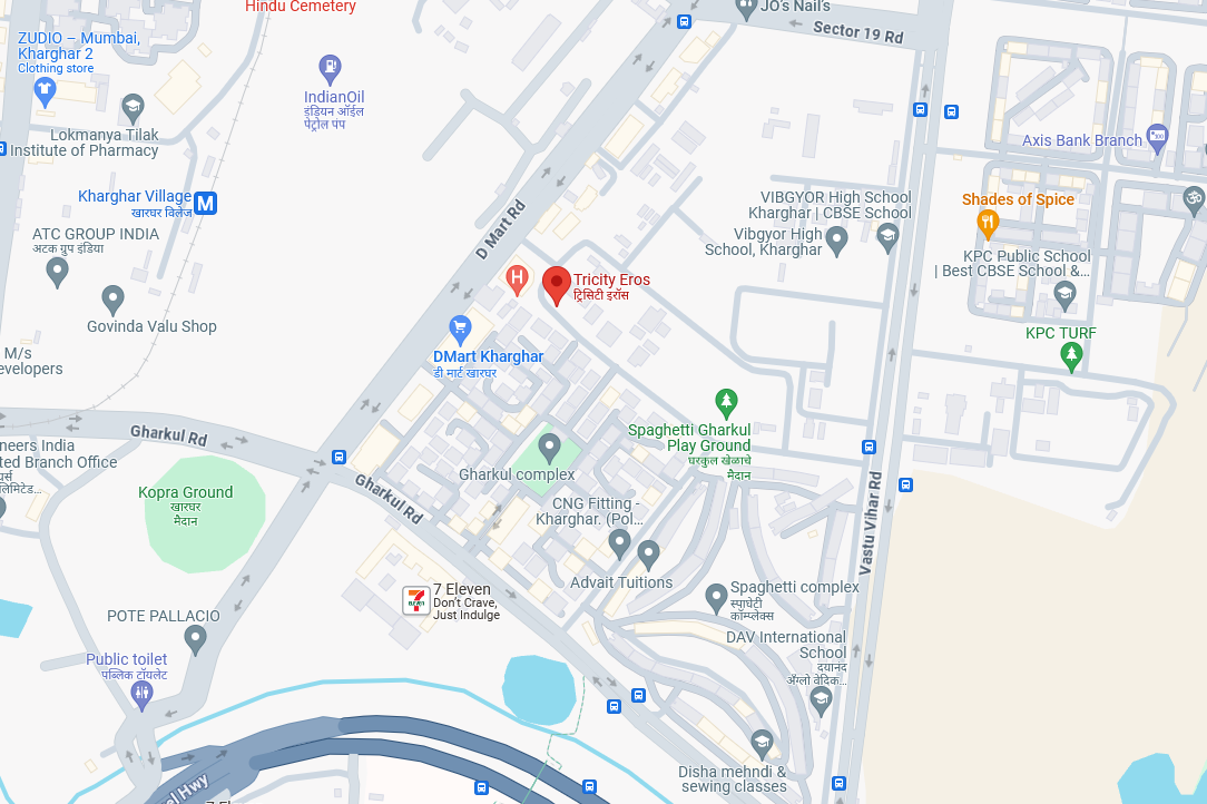 Tricity Eros, Kharghar — floor plan 1