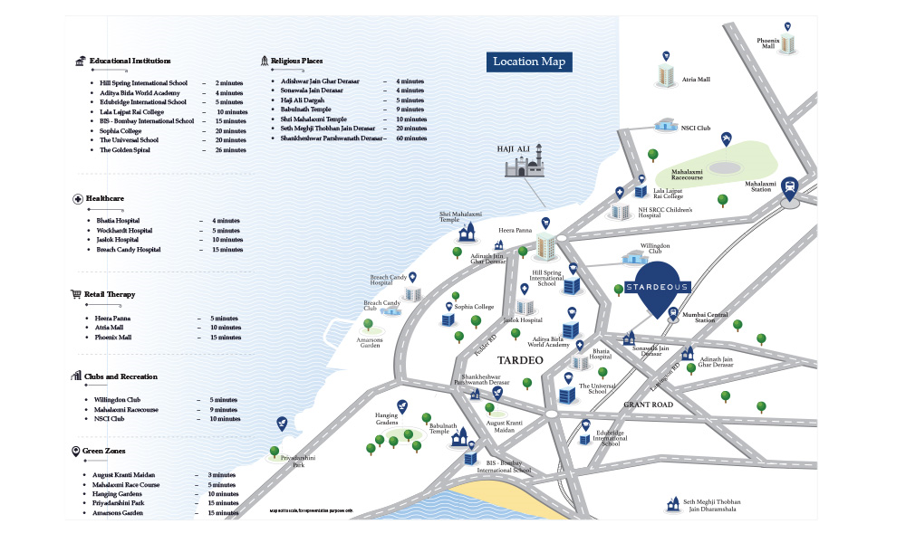 Spenta Stardeous, Tardeo — floor plan 1