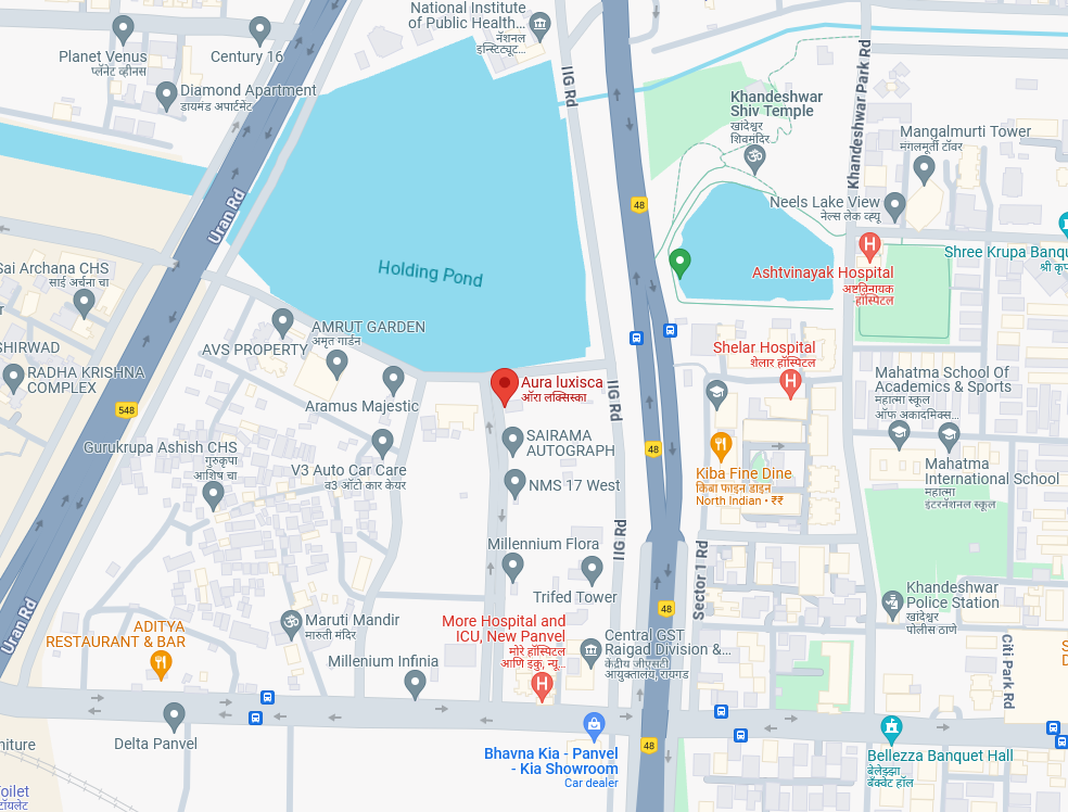 Aura Luxisca, New Panvel — floor plan 1