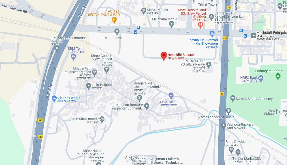 Neelsidhi Ballarat, New Panvel — floor plan 2