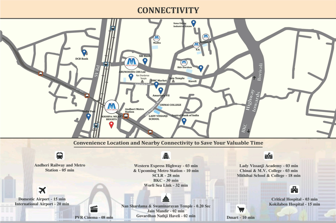 Krishna Milan Heights, Andheri East — floor plan 2