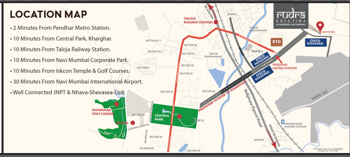 Rudra Kristina, Kharghar — floor plan 2