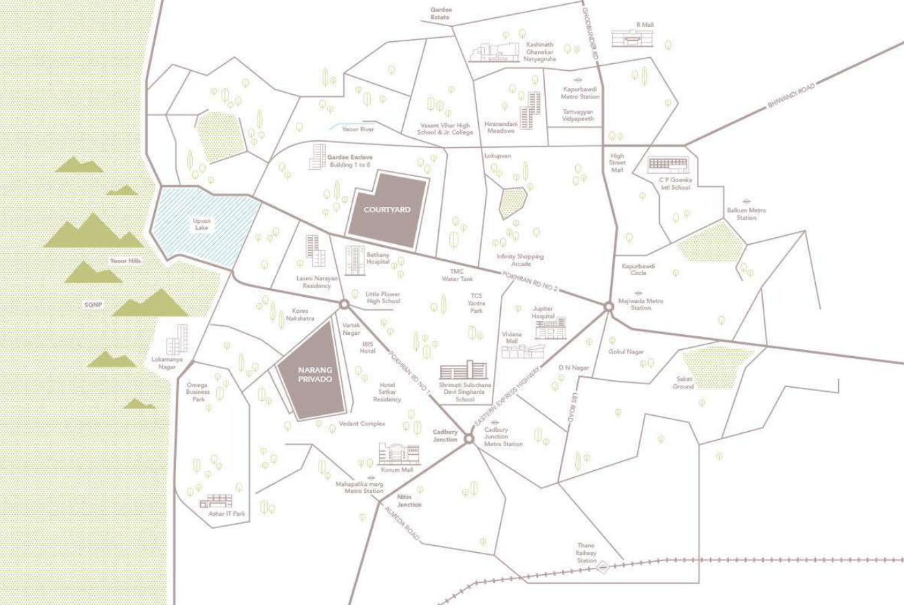 Narang Privado, Thane West — floor plan 2