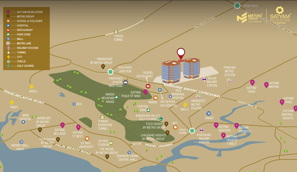 Regent Park, Kharghar — floor plan 1