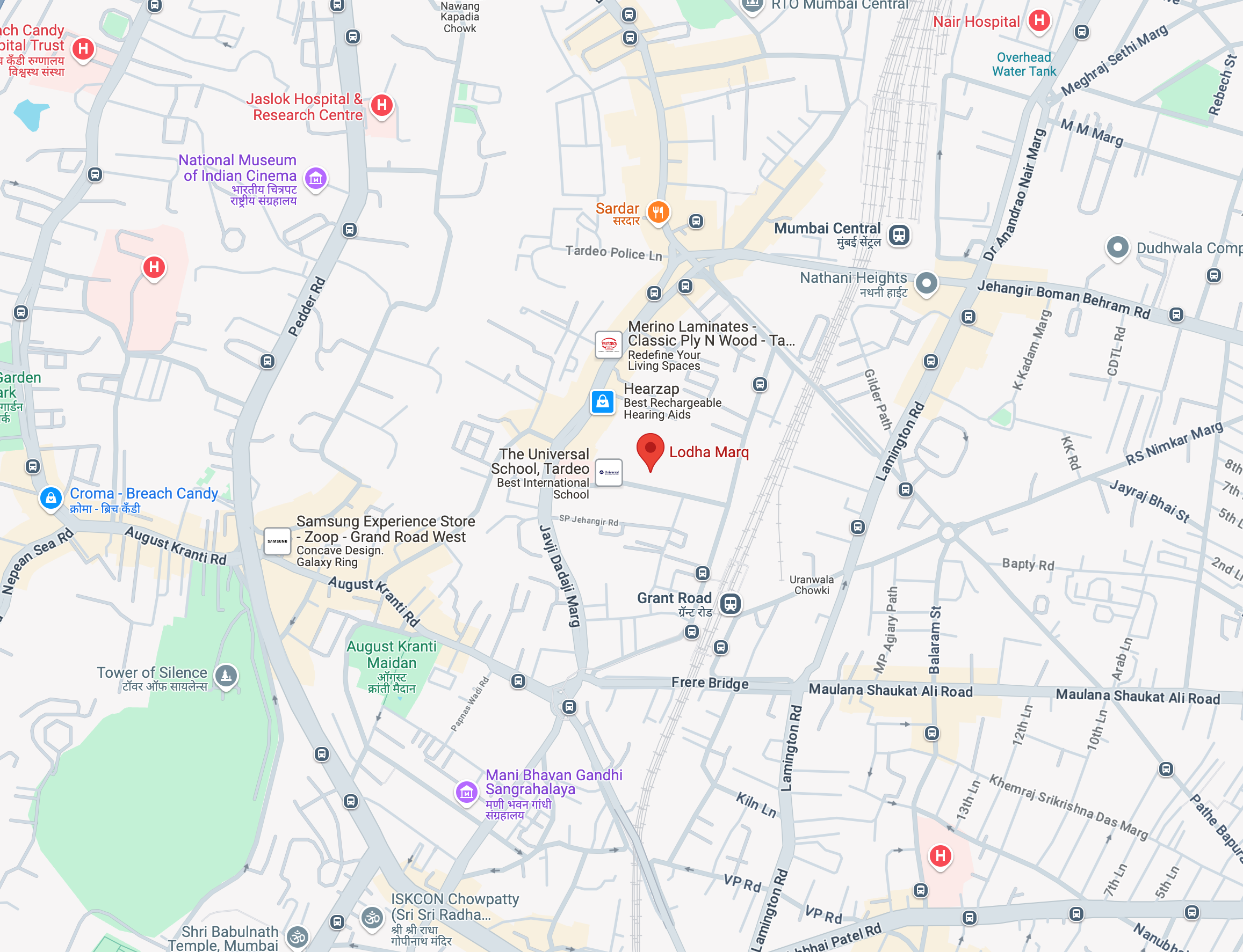 Lodha Marq, Tardeo — floor plan 2