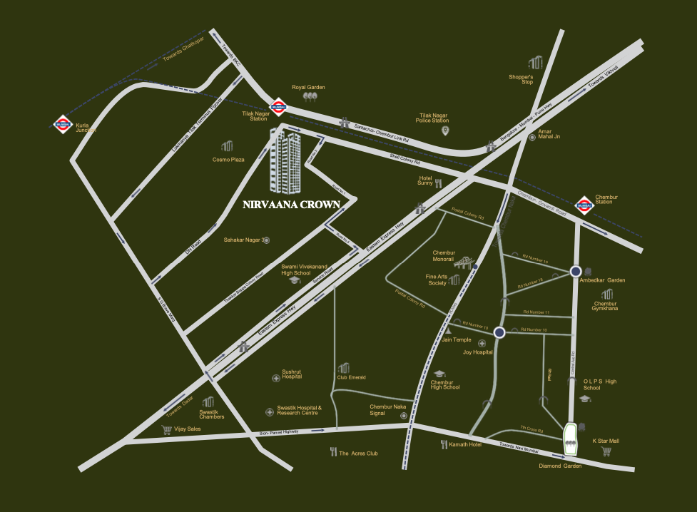 Nirvaana Crown, Chembur — floor plan 2