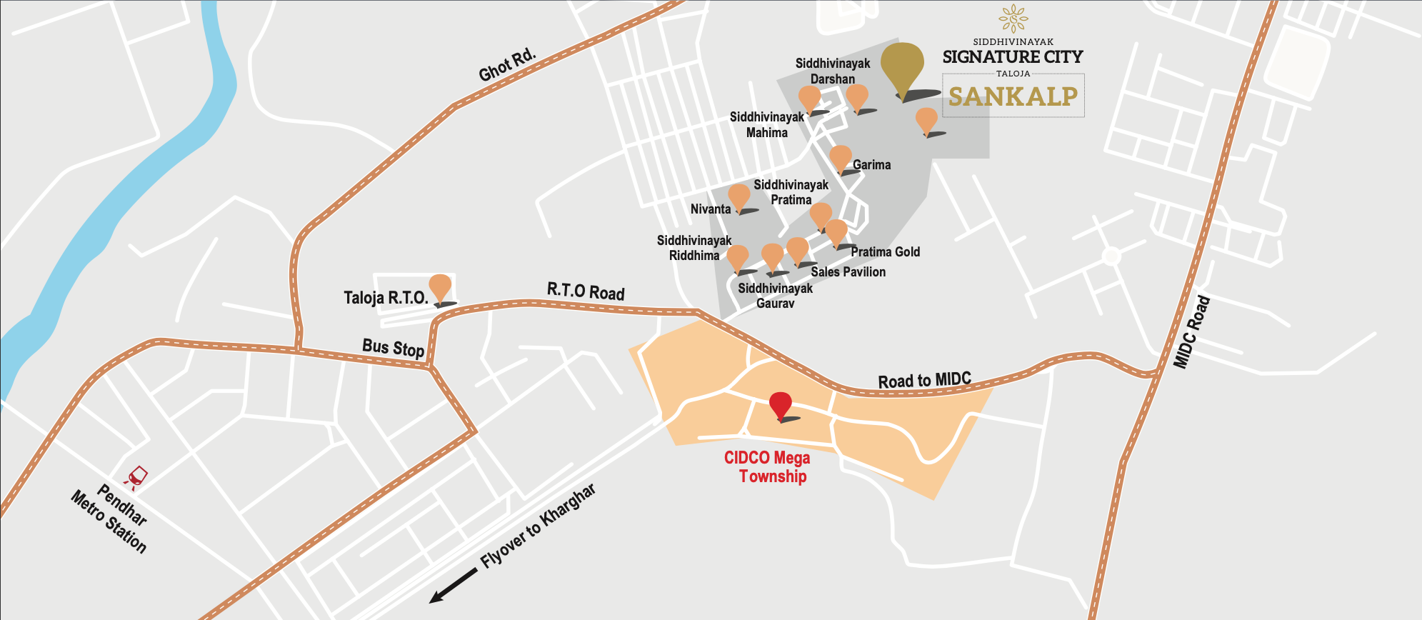 Siddhivinayak Sankalp, Taloja — floor plan 2