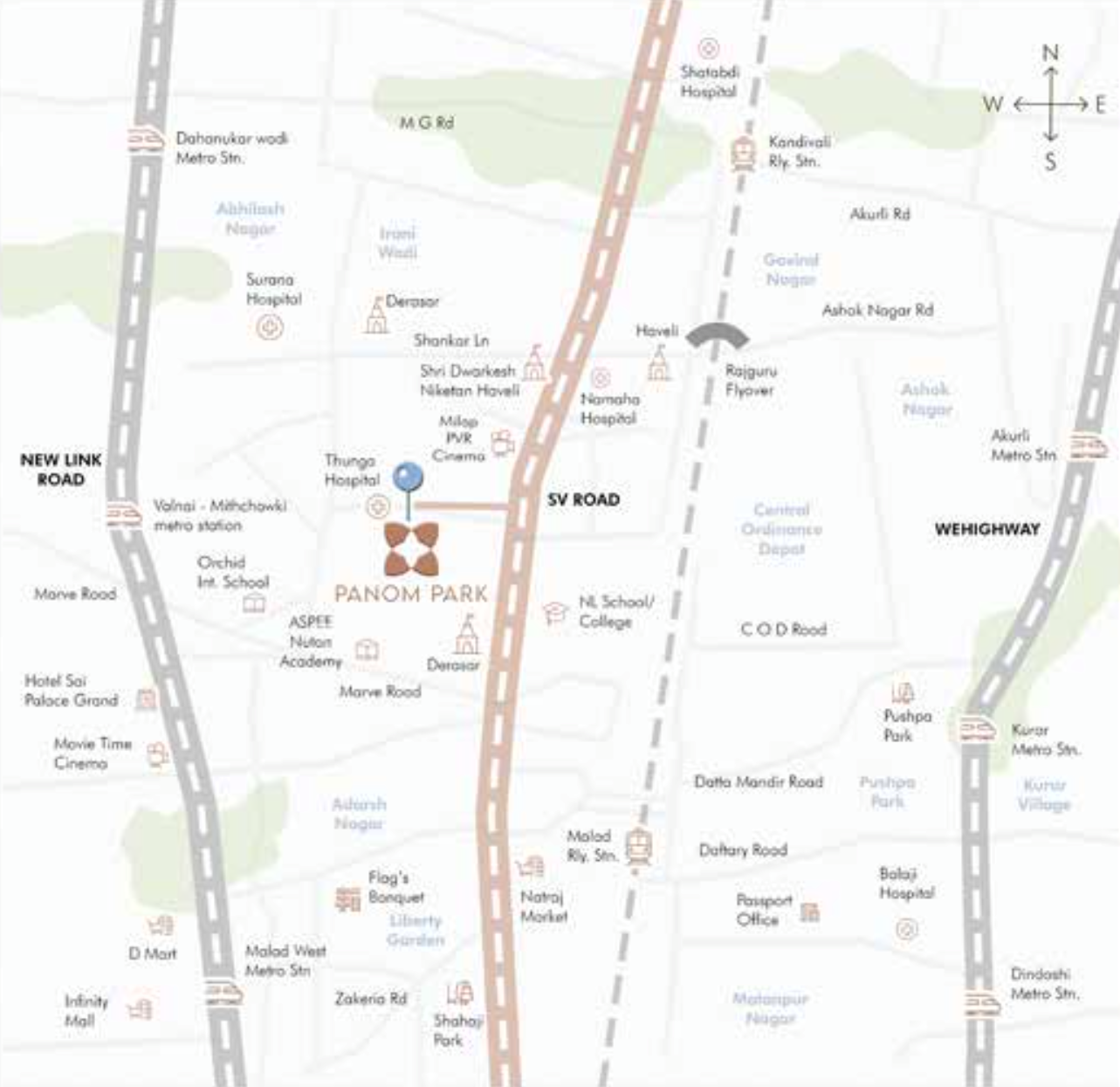 Panom Park, Malad West — floor plan 2