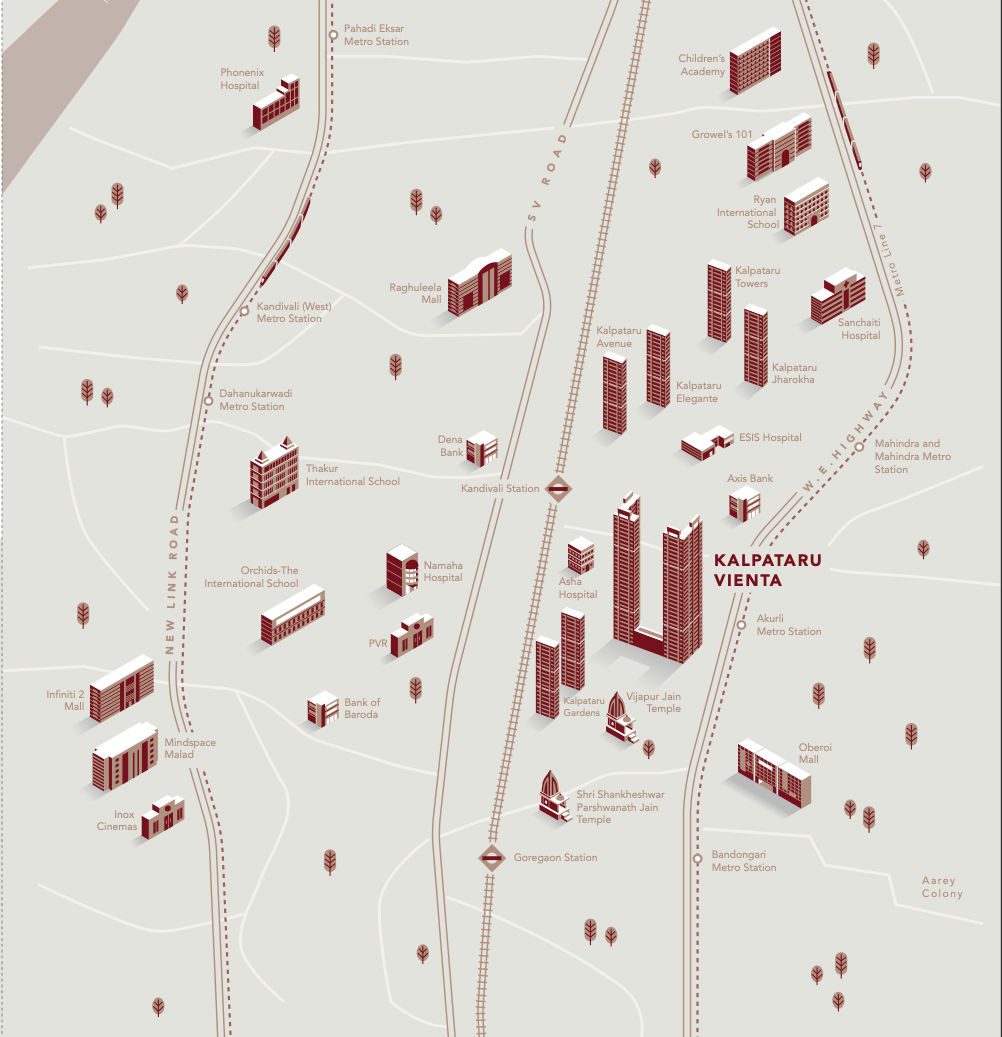 Kalpataru Vienta Tower B, Kandivali East — floor plan 2