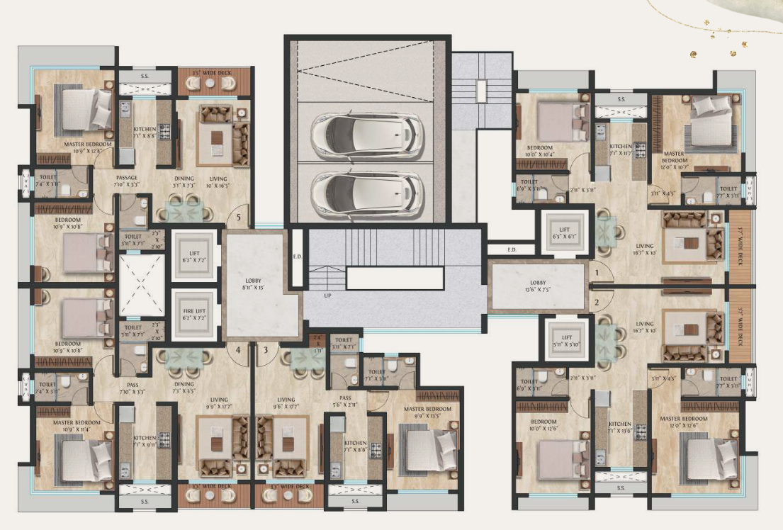 Vatvriksh, Goregaon West — floor plan 1