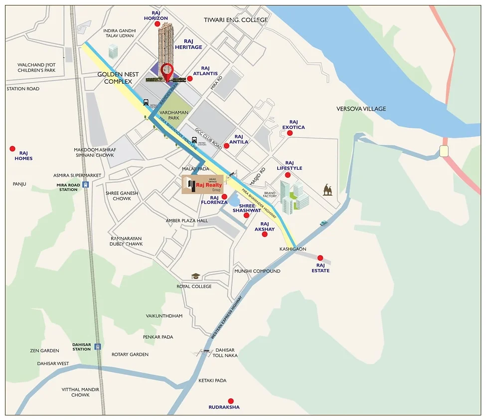 Raj Heritage Phase - II, Mira Road — floor plan 2