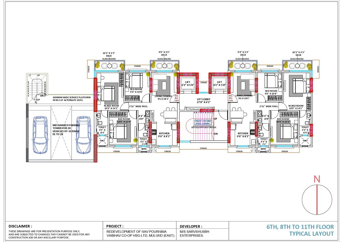 Sarvshubh Vista, Mulund East — floor plan 1