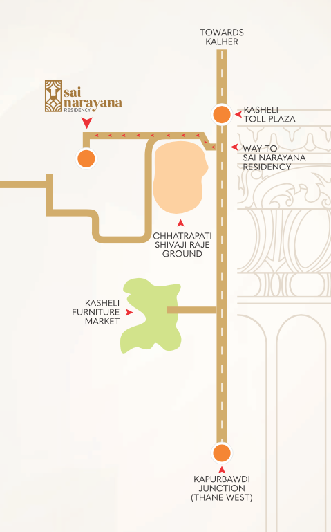 Sai Narayan Residency, Thane West — floor plan 2