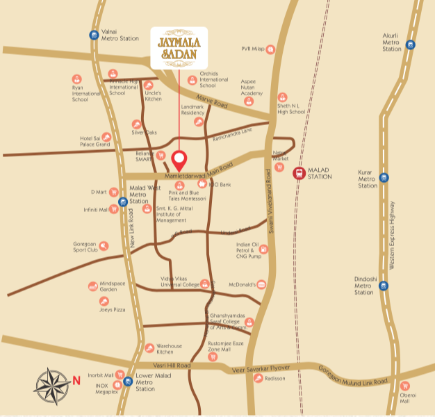 Jaymala Sadan, Malad West — floor plan 2