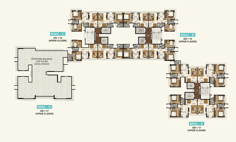 Atul Horizon, Bhandup — floor plan 1