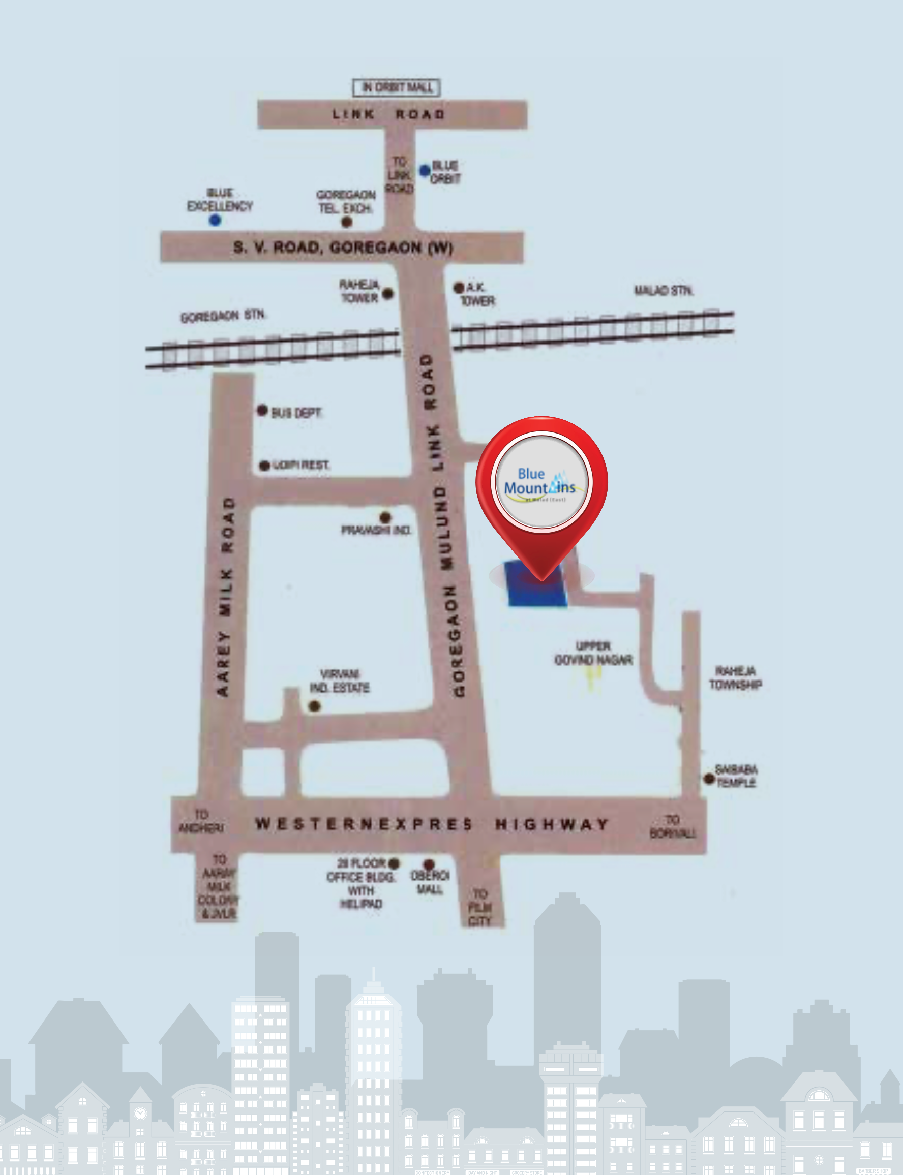 Blue Mountains, Malad East — floor plan 2