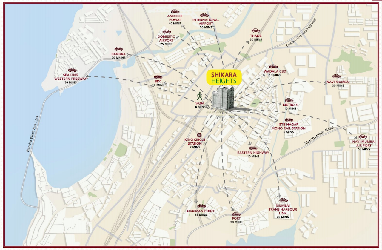 Shikara Heights, Sion — floor plan 2