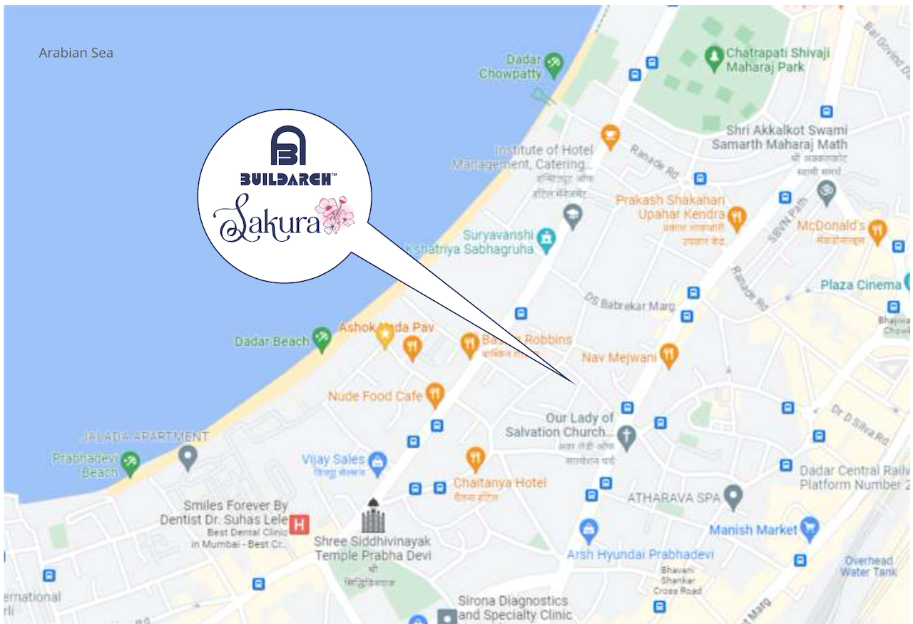Sakura, Dadar West — floor plan 1