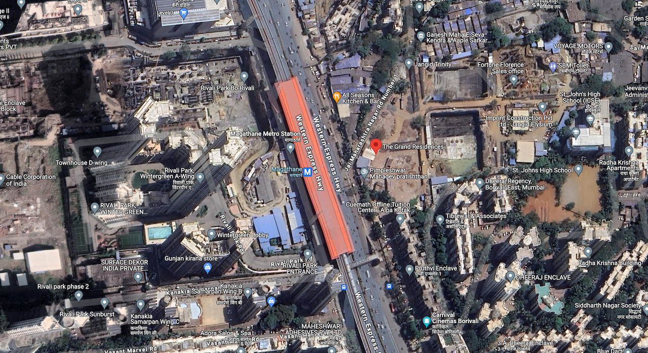 The Grand Residences, Borivali East — floor plan 1